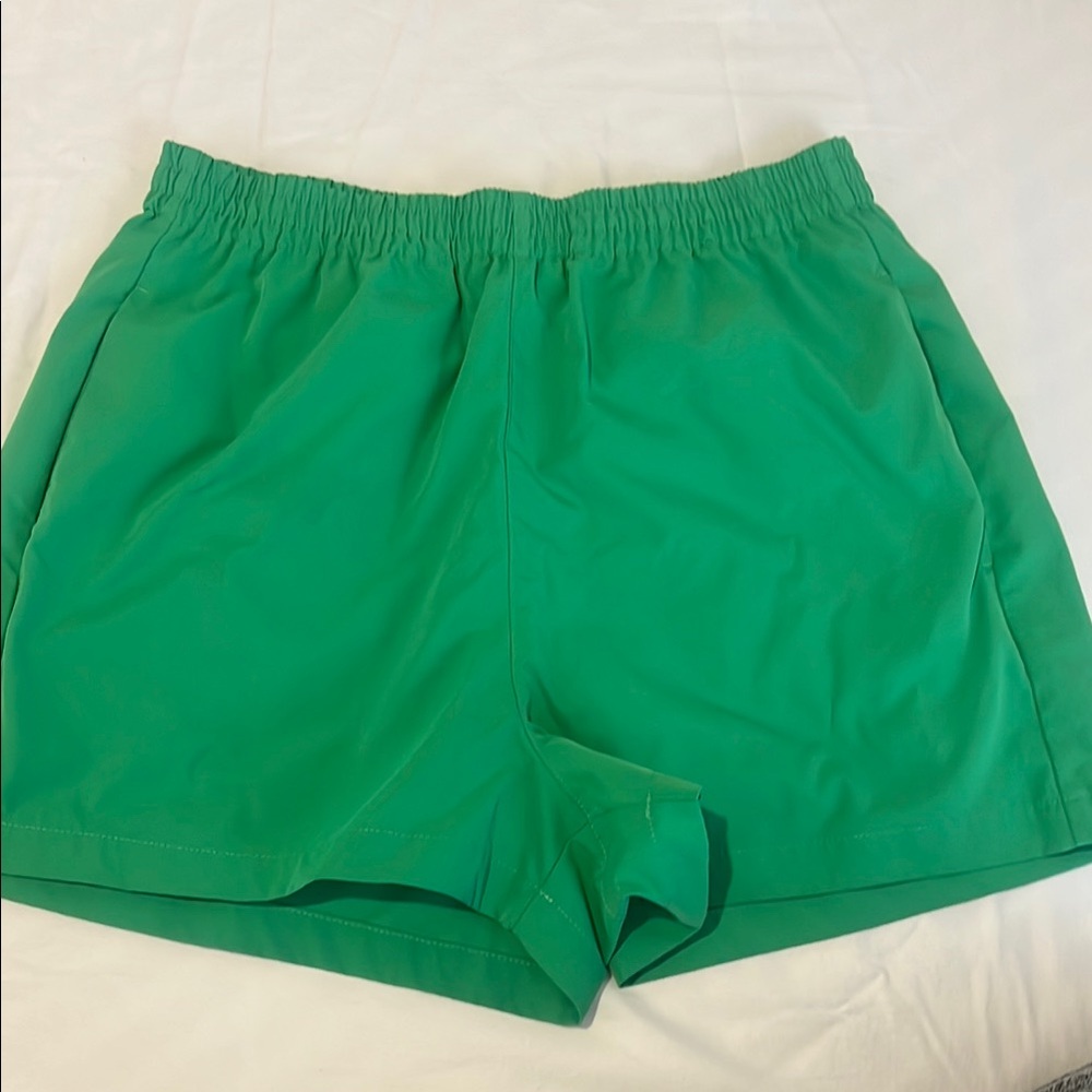Topshop Emerald Green Shorts